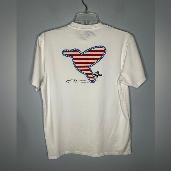 Birddogs Other - Birddogs April Big American Cannons 1776 Short Sleeve Tee Shirt White Size M